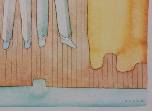 Le chasseur de tête by Jean Michel Folon, Print for Sale on Singulart