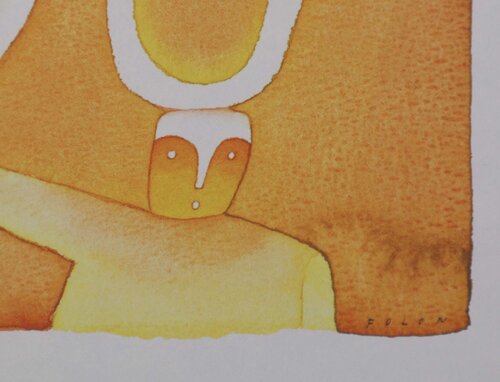 L'accent grave by Jean Michel Folon, Print for Sale on Singulart