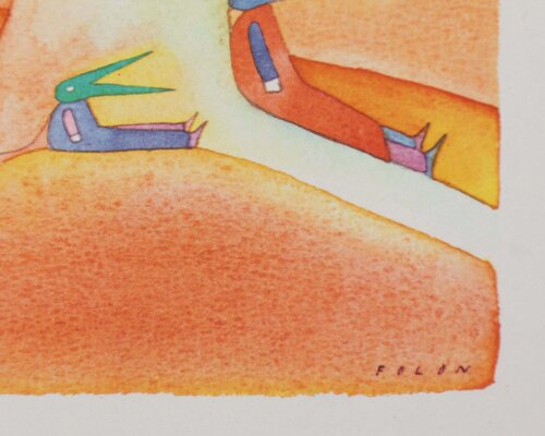 L'arbre aux oiseaux by Jean Michel Folon, Print for Sale on Singulart