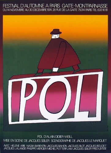 POL by Jean Michel Folon, Print for Sale on Singulart