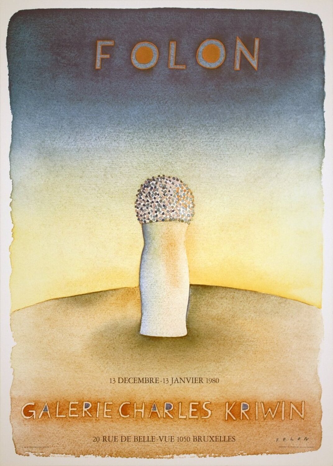 Galerie Charles Kriwin Jean Michel Folon