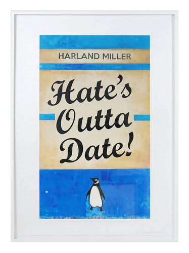 Hate's Outta Date! von Harland Miller, Druck kaufen auf Singulart
