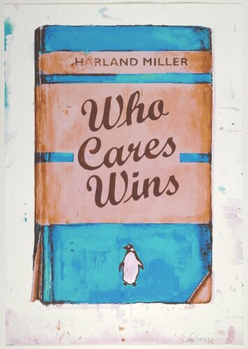Who Cares Wins von Harland Miller, Druck kaufen auf Singulart