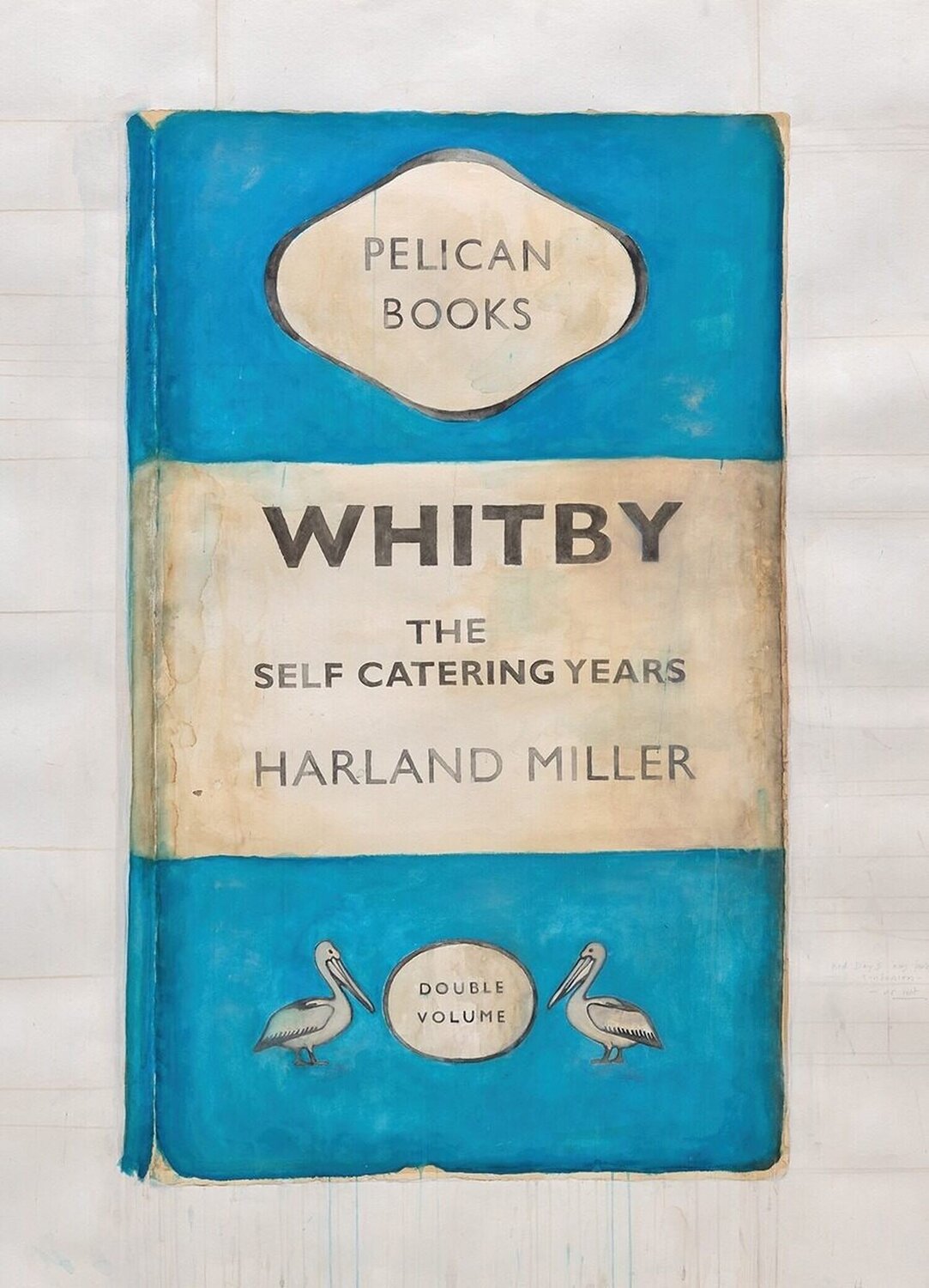 Whitby - The Self Catering Years Harland Miller Originalgemälde zu verkaufen