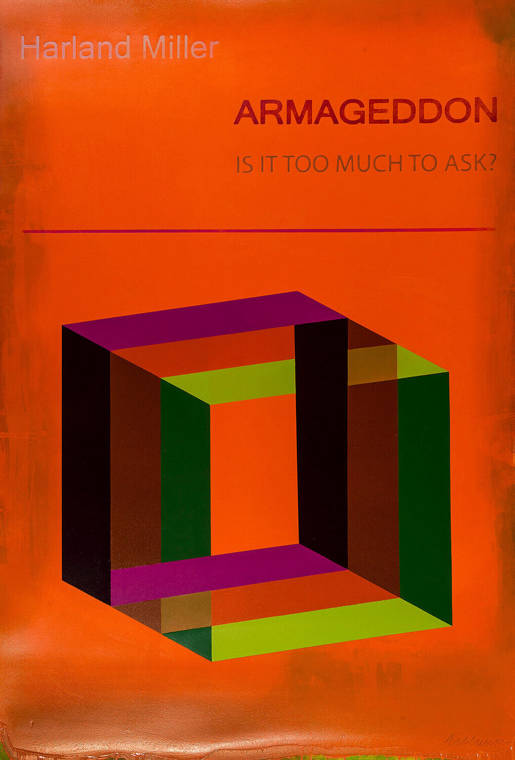 Armageddon: Is It Too Much To Ask? Harland Miller Stampa in vendita