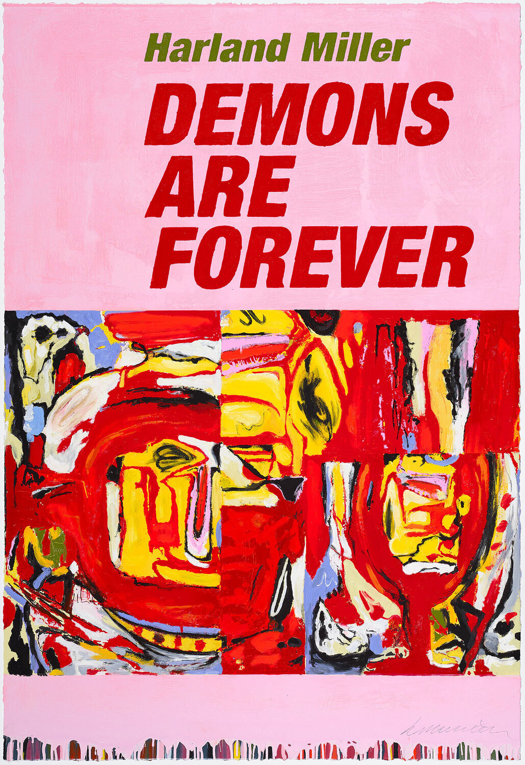 Demons Are Forever Harland Miller Stampa in vendita