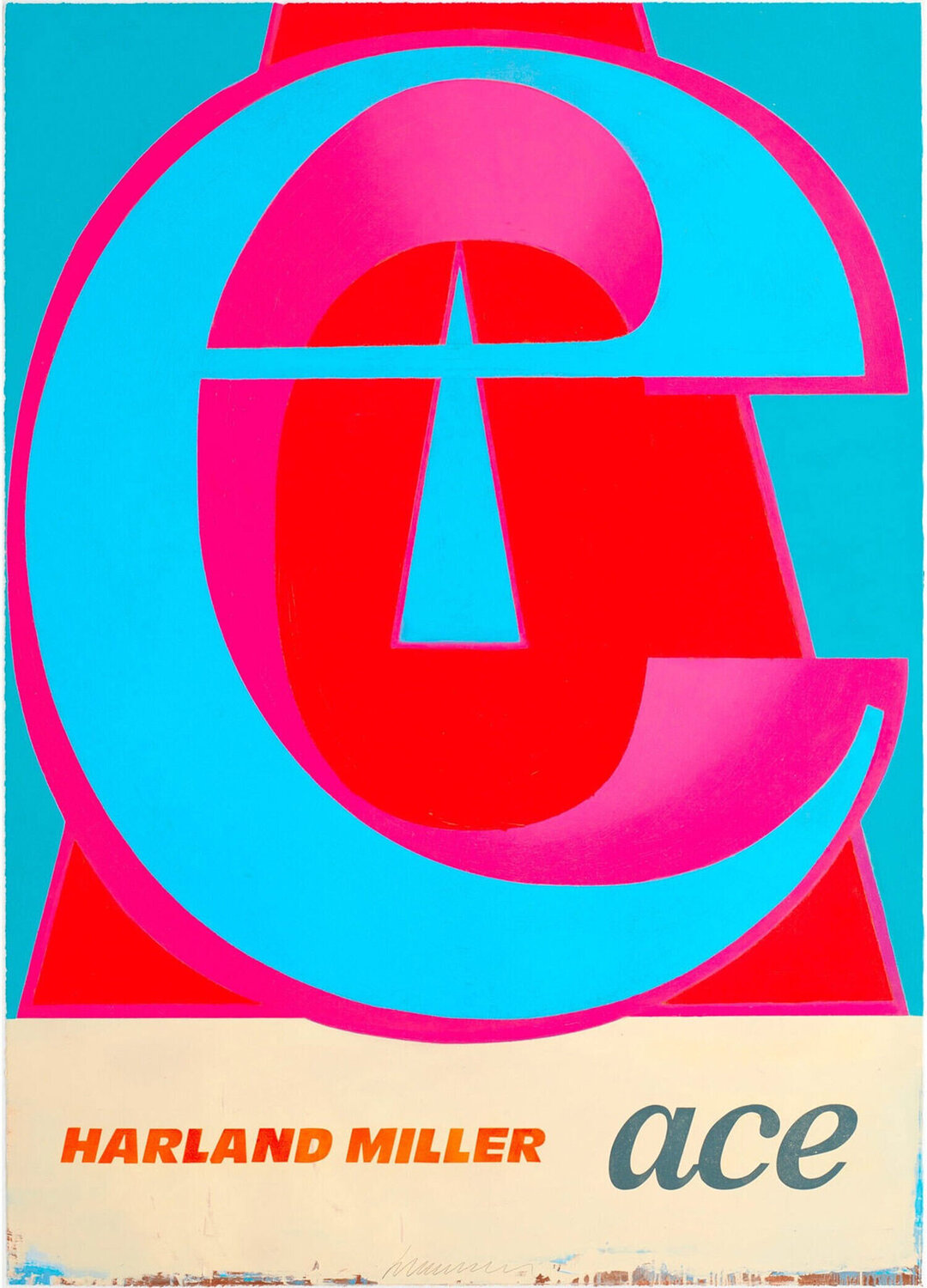Ace (small) Harland Miller Print for sale