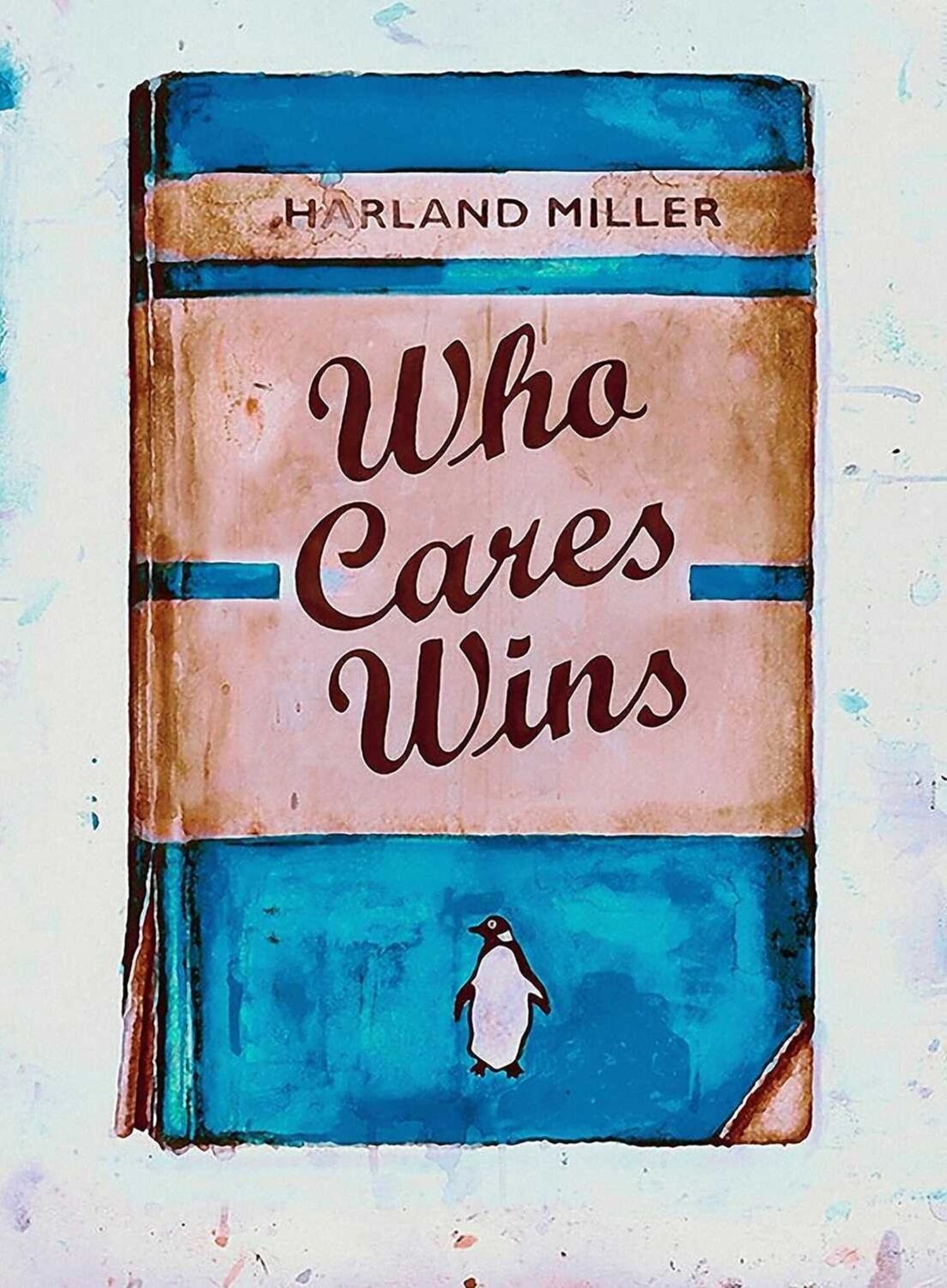 Who Cares Wins Harland Miller Print for sale