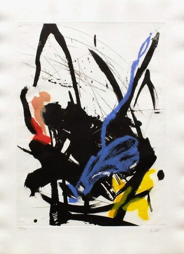 Composition abstraite I by Jean Miotte, Print for Sale on Singulart