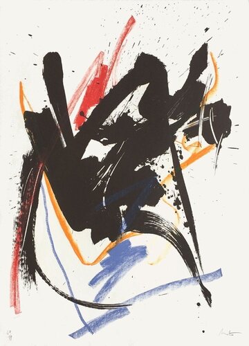 Composition abstraite V by Jean Miotte, Print for Sale on Singulart