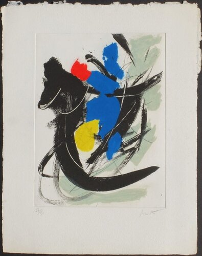 Action by Jean Miotte, Print for Sale on Singulart