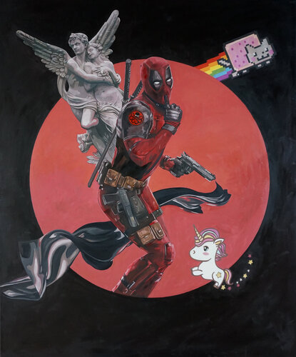 Deadpool van Janusz Orzechowski, Schilderij te koop op Singulart