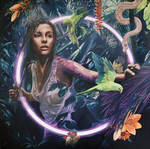 Jungle von Janusz Orzechowski, Malerei kaufen auf Singulart