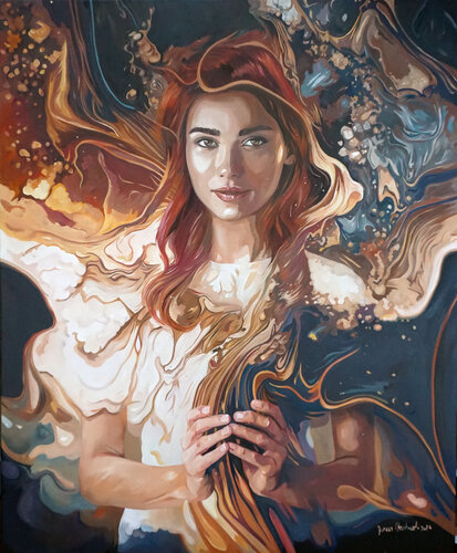 Interaction II von Janusz Orzechowski, Malerei kaufen auf Singulart