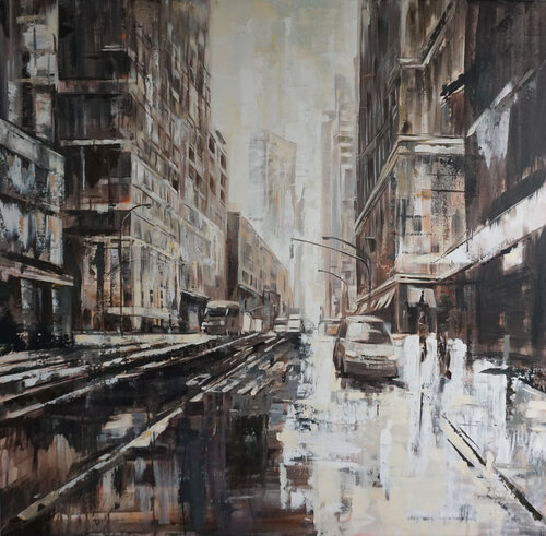 Abstraction 12 di Janusz Orzechowski, Pittura in vendita su Singulart