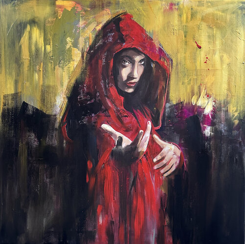 Come with me van Janusz Orzechowski, Schilderij te koop op Singulart