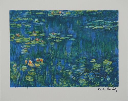 Nymphéas von Claude Monet, Druck kaufen auf Singulart