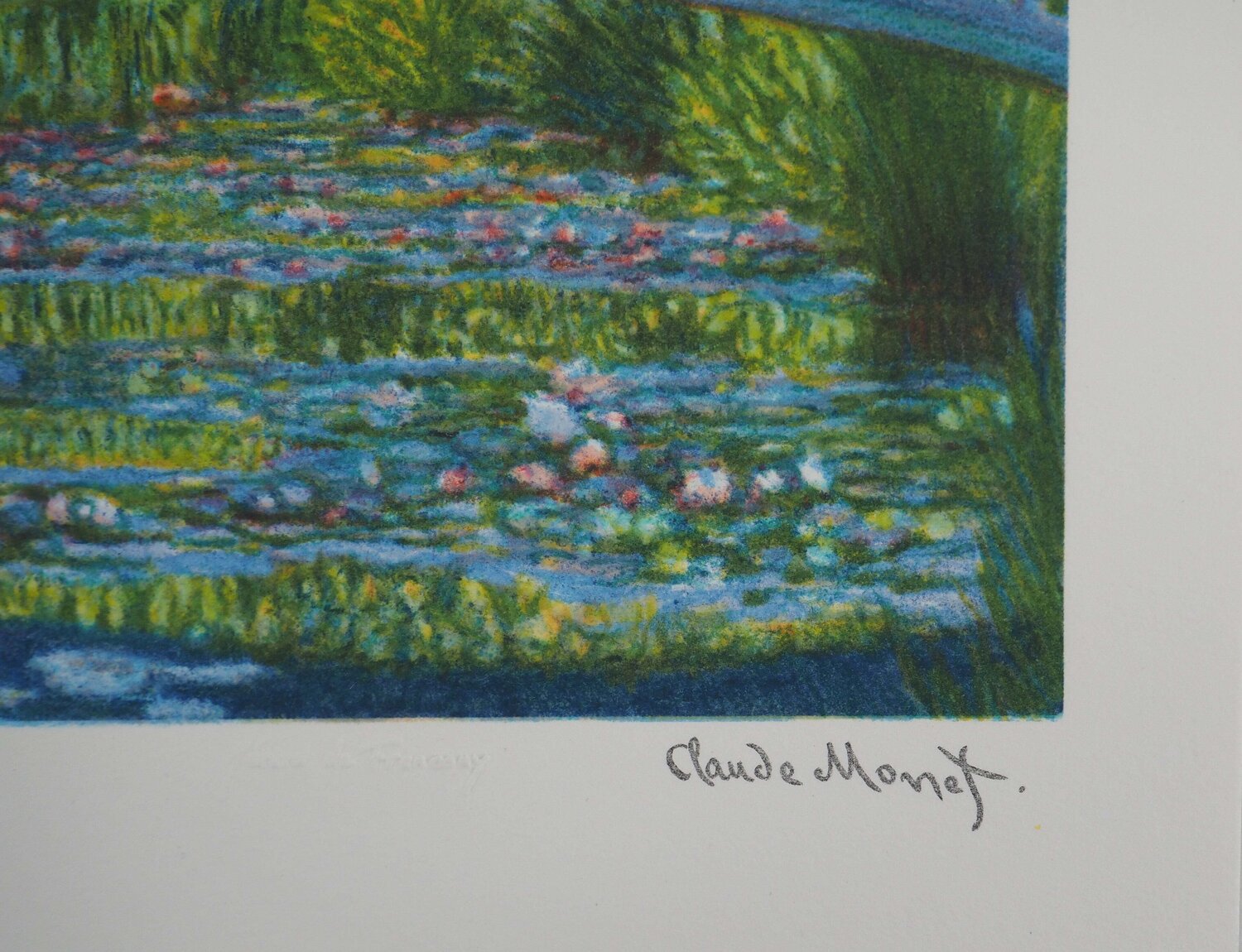 Giverny, Le bassin aux nymphéas Claude Monet Druck zu verkaufen