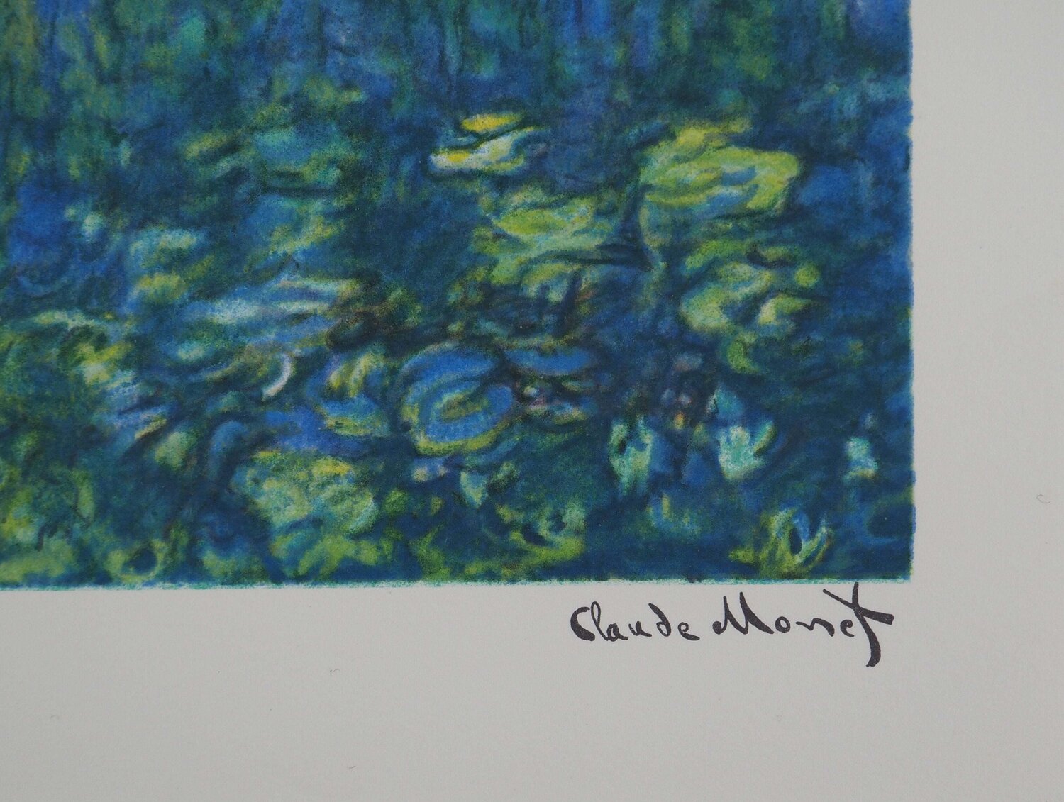Nymphéas Claude Monet Stampa in vendita
