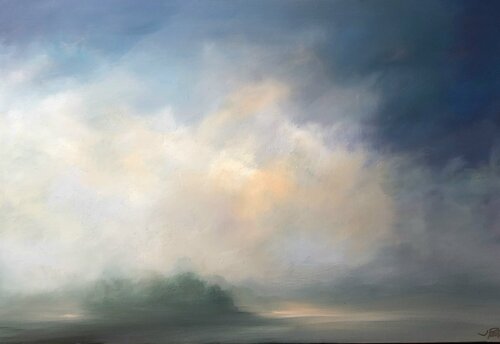 Misty Morning van Joanne Parent, Schilderij te koop op Singulart