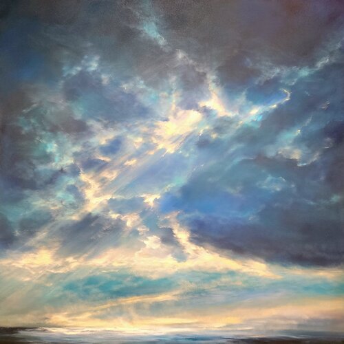Song of the Sky by Joanne Parent, 회화 for Sale on Singulart