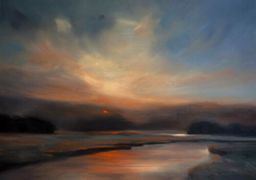 River Light by Joanne Parent, 회화 for Sale on Singulart