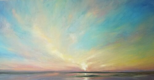 Softening of the Dawn by Joanne Parent, 회화 for Sale on Singulart