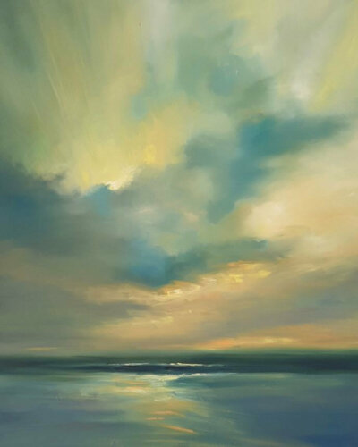 Sweet Silence di Joanne Parent, Pittura in vendita su Singulart