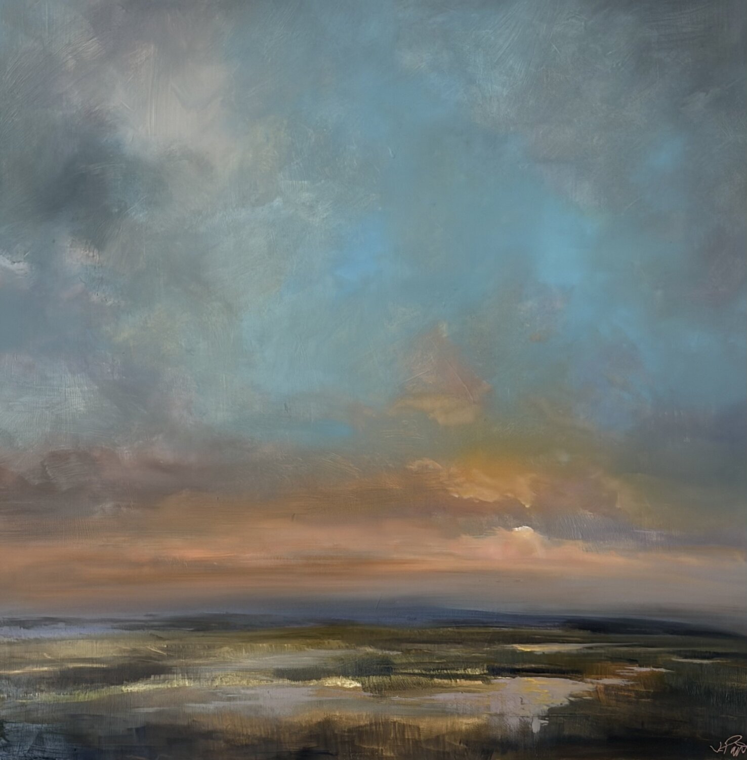 At A Distance Joanne Parent Original painting for sale
