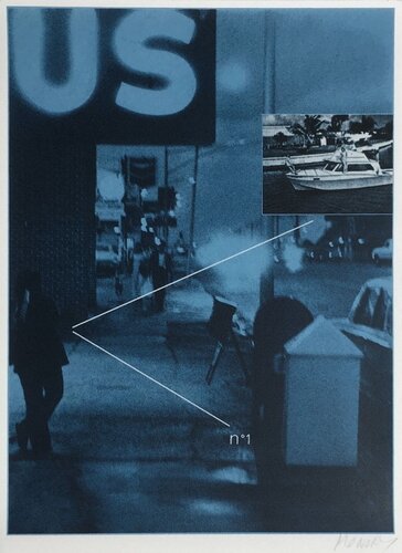 Bicentenaire kit - USA 76 - 12 von Jacques Monory, Druck kaufen auf Singulart