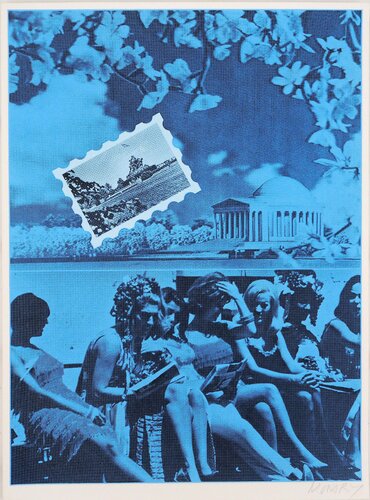 Soleil de Washington de Jacques Monory, Impresión a la venta en Singulart
