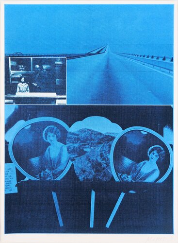 On the Road by Jacques Monory, 版画 for Sale on Singulart