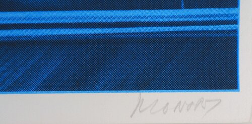 Cinéma à Hollywoo von Jacques Monory, Druck kaufen auf Singulart