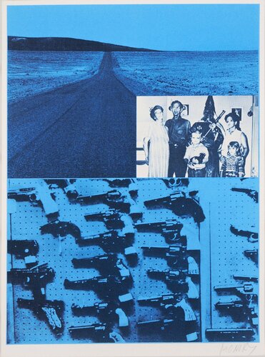 Les pistolets by Jacques Monory, Print for Sale on Singulart