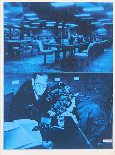 Déposition by Jacques Monory, Print for Sale on Singulart