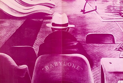 Babylone (Pink) von Jacques Monory, Druck kaufen auf Singulart