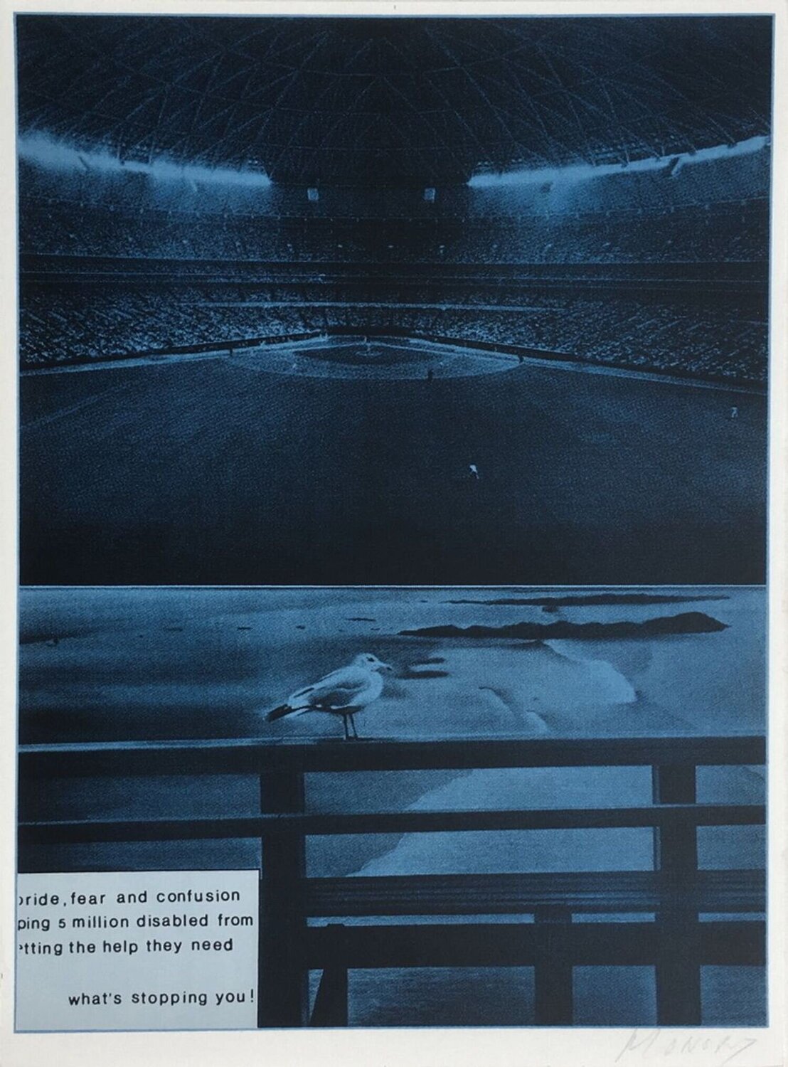 Bicentenaire kit - USA 76 - 10 (Pride, fear and confusion) Jacques Monory Druck zu verkaufen
