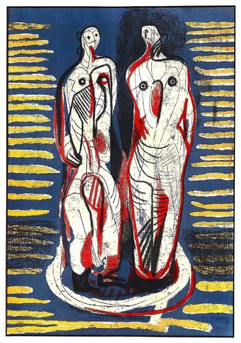Two Standing Figures van Henry Moore, Afdruk te koop op Singulart
