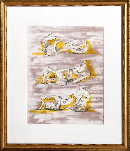 Three Reclining Figures for Panorama 71 by Henry Moore, Print for Sale on Singulart