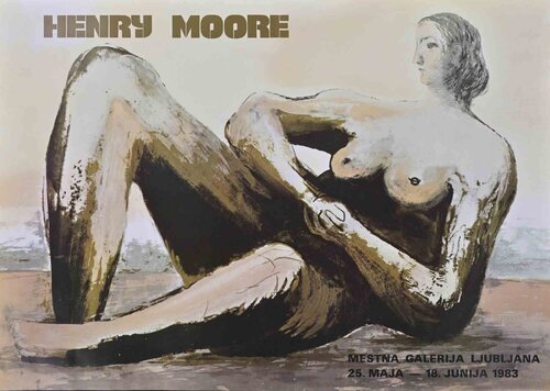Henry Moore - Mestna Galerija Ljubljana di Henry Moore, Stampa in vendita su Singulart