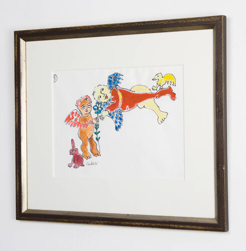 Angels par Mirka Mora, Œuvre sur papier en vente sur Singulart