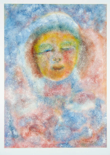Untitled (Angel Face) di Mirka Mora, Opera su carta in vendita su Singulart