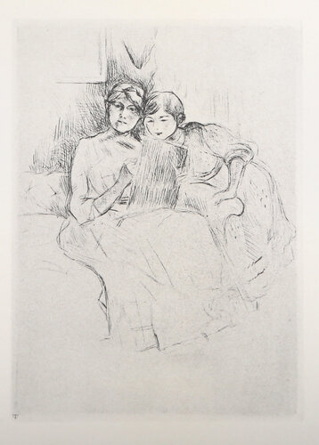 The Lesson by Berthe Morisot, 인쇄 for Sale on Singulart