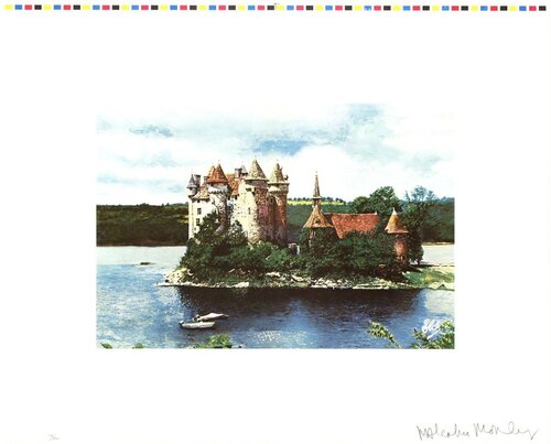 Rhine Chateau van Malcolm Morley, Afdruk te koop op Singulart