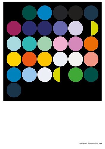 Sarah Morris - November 2021 (with COA signed by both artist and publisher) by Sarah Morris, Print for Sale on Singulart