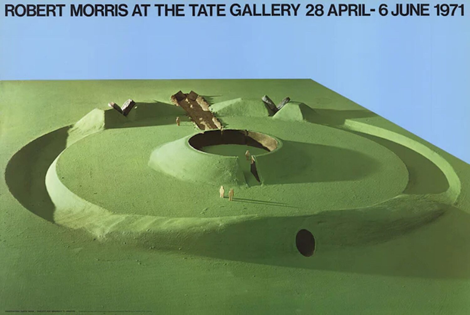 Observatory Earthwork-Project for Sonsbeek 71, Arnhem Robert Morris