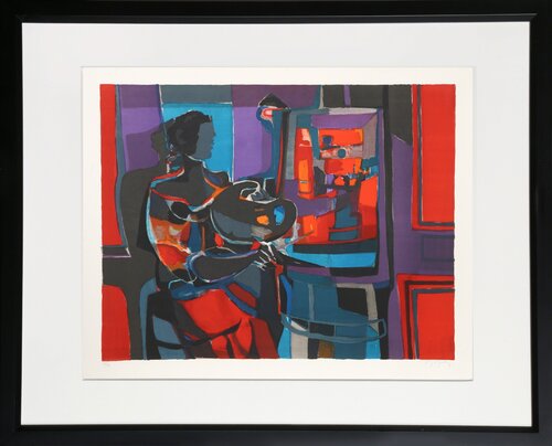 マルセルムーリー　リトグラフ 中古】マルセル ムーリー 静物 リトグラフ 版画 マルセル