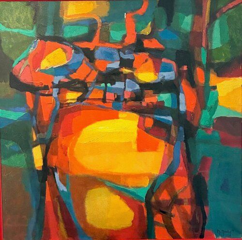 Sous bois von Marcel Mouly, Malerei kaufen auf Singulart