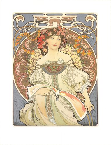 Reverie by Alphonse Mucha, 인쇄 for Sale on Singulart
