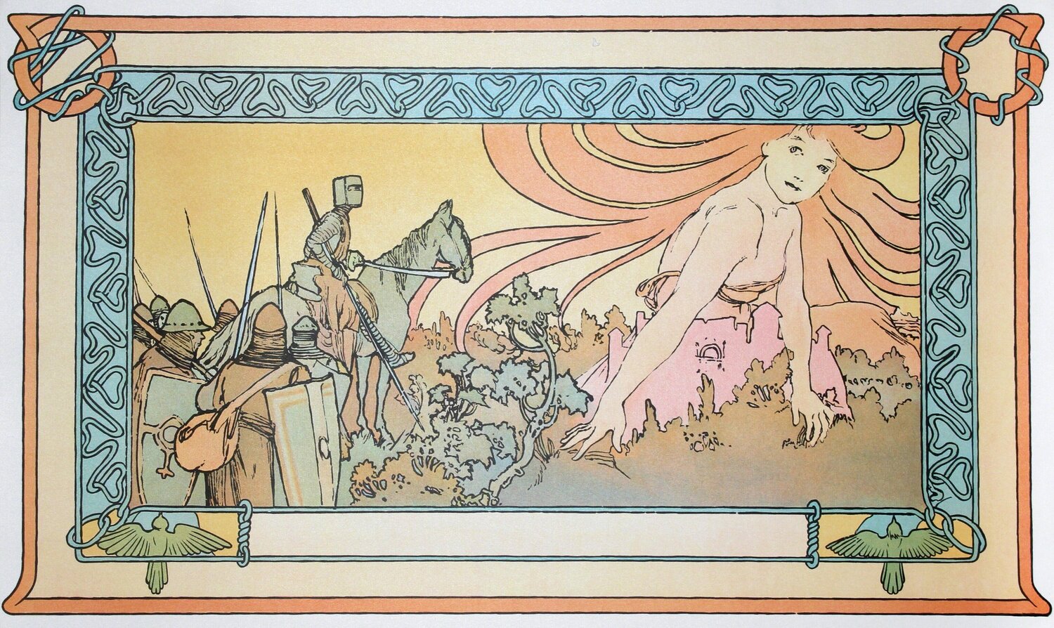 Soldiers Dream, 62 Alphonse Mucha Stampa in vendita